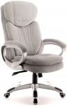 Компьютерное кресло для руководителя Boss T ткань серый