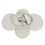 Умная люстра потолочная Alis Smart 8380/95CL белый, металл/акрил с ПДУ и голосовым управлением LED 95W 3000-6500К 220V