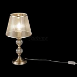 Интерьерная настольная лампа Freya Inessa FR2685TL-01BZ (220V, выключатель, шарики)