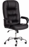 Кресло СН9944 (22) хром кож/зам, черный, 36-6 Tetchair 19467