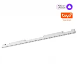 Трековый светильник низковольтный светодиодный Novotech Flum 359638 белый диммир. со сменой цв.температуры, пульт ДУ/Tuya Smart Life IP20 LED 45W 48V 3000-6000K (Умный дом, Алиса)