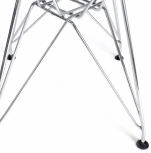 Стул CINDY IRON CHAIR (EAMES) (mod. 002) металл, пластик, 51x46x82,5, серый Tetchair 14180