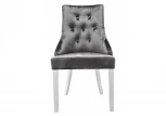 Стул Woodville Elegance white / fabric grey 11139