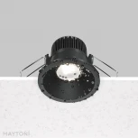Встраиваемый светильник Zoom 4000K 1x6Вт 60° IP 65 LED Maytoni Technical DL034-01-06W4K-B (220V, круглые)
