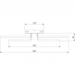 Потолочная люстра Eurosvet Kalifea 90081/5 хром
