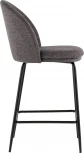 Стул полубарный Stool Group Echo темно-серый