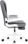 Компьютерное кресло для оператора Woodville Mitis (Пластик/Ткань, Белый/Серый) 15611
