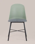Стул Stool Group Shell серо-зеленый УТ000005381