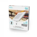 Встраиваемый точечный светильник Gauss 940111 940111206 (LED, 220V)