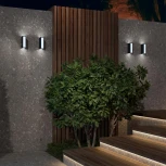 Светильник настенный светодиодный Novotech Strait 359194 IP54 LED 8W 220V 4000K 560Лм черный