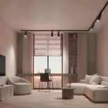 Трековый светильник светодиодный LGD-GELIOS-TUNE-4TR-R80-20W Day4000-MIX (BK, 20-60 deg) (Arlight, IP20 Металл) 039156 (220V)