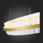 Подвесной светильник ST Luce Cherio SL383.223.01 (LED, 220V, хрусталь, на тросе, кольцо)