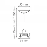 Подвесной комплект Lightstar Barra 504177