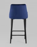 Стул полубарный Stool Group Коби велюр синий УТ000025308
