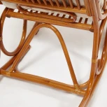 Кресло-качалка VIENNA (разборная) / без подушки ротанг top quality, 58x133x102 см, Cognac (коньяк) Tetchair 12997
