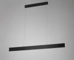 Подвесной линейный светодиодный светильник 206.30 Lucia Tucci Aero nero LED (220V, на тросе)