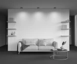 Накладной потолочный светильник Maytoni Glare C091CL-12W3K-BS (LED, 220V, круглые)