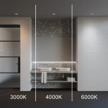 Встраиваемый светильник 12W Maytoni Okno DL056-12W3-4-6K-B (LED, 220V, IP44)