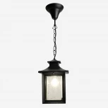Уличный подвесной светильник Feron Брюссель PL555 48335 60W E27 черный (220V, на цепи, IP44)