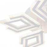 Потолочная люстра светодиодная Escada Ceres 10288/5LED 85Вт, с ПДУ, металл/акрил, белый (регулировка яркости, 220V, круглые)