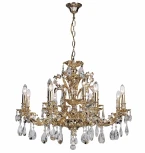 Подвесная люстра Dio D'Arte Soprano E 1.1.12.600 CG (220V, хрусталь, на цепи, подсвечник, свеча)