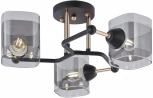 Потолочная люстра на штанге Arte Milano AMALFI 324308/3 BK+FG (220V)