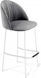 Стул барный SHT-ST35-1/S29 угольно-серый/белый муар Sheffilton 3514032104
