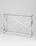 Консоль Stool Group АРТ ДЕКО 115*30 серебро УТ000001489