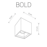 Накладной точечный светильник Nowodvorski Bold 9388 (220V)
