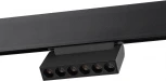 Трековый линейный светильник магнитный Downlight ЭРА Nova TRM20-4-11-6W3K-B (LED, 48V)