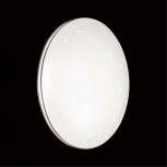 Настенно-потолочный светильник светодиодный звездное небо IP43 Sonex Leka 2051/DLN пластик/белый/хром LED 48Вт 3000/4000/6000K