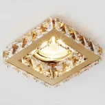 Встраиваемый точечный светильник Ambrella K110 CL/G