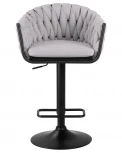 Стул барный LEON (серая ткань (LAR 275-17))