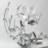 Подвесная люстра Lussole Lgo Phoenix GRLSP-0184 (220V, на цепи, цветы, IP21)