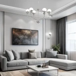 Бра Eurosvet Calyx 60169/1 никель (220V, шар)