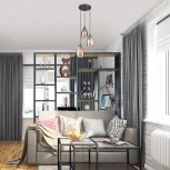 Подвесной светильник Eurosvet Cosmic 50085/3 черный жемчуг (220V, на проводе)