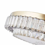 Потолочный светильник круглый Arte Milano 319133/D500 GD (регулировка яркости, LED, 220V, пульт управления, круглые)