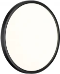 Настенно-потолочный Sonex Alfa Black 7660/24L MITRA пластик/белый/черный LED 32Вт 3000/4000K D400 IP20 7660/32L (220V, круглые)