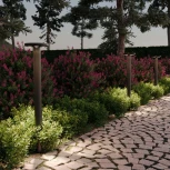 Наземный уличный светильник Novotech Echo 359283 STREET IP65 LED 4000K 12W (220V, круглые)