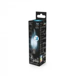 Лампочка светодиодная E14 7 Вт 580 lm 4100K нейтральное белое свечение Gauss Filament 104801207