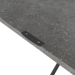 Стол универсальный трансформируемый АНДРЭ Loft ЛДСП терраццо/чёрный от фабрики Mebelik