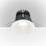 Встраиваемый светильник Zoom 3000K 1x12Вт 60° IP 65 Dim Triac LED Maytoni Technical DL034-L12W3K-D-W
