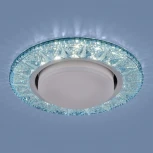 Встраиваемый точечный светильник Elektrostandard 3022 GX53 BL лазурный