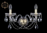 Бра Art Classic 10.11 10.11.2.195.XL.Gd.Sp (220V, хрусталь, подвески, подсвечник, свеча)