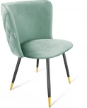 Стул SHT-ST36-3/S95-1 нежная мята/черный муар/золото Sheffilton 2850381905