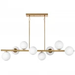 Подвесная люстра на штанге Lightstar Croco 815083 (220V, шарики, молекулы)