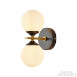 Бра Arte Milano 271580/2B BK/GD (220V, шарики)
