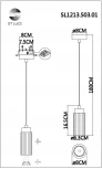 Подвесной светильник ST Luce Kendo SL1213.503.01