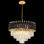 Подвесная люстра Natali Kovaltseva Darian 76017/10C GOLD BLACK