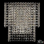 Бра хрустальное APL LED Sicilia SH500.B3.25-27.A.Ni.E14 (220V)